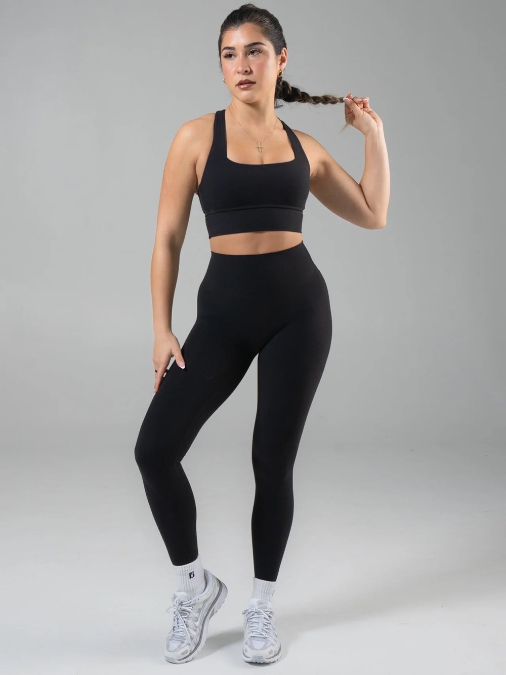 Buff Bunny Miracle Seamless Onyx Black Leggings Size XL